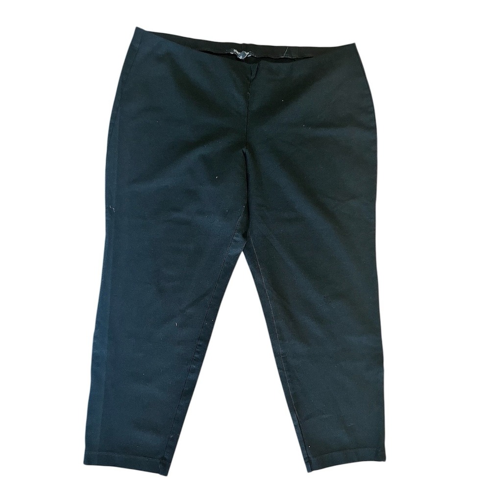 Eileen Fisher Ponte Crop Pull On Pants Size 2X Stretch Comfy‎ Casual Travel